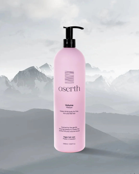Oserth Volume Collection – Lightweight, vegan haircare products that add body, bounce, and natural volume to your hair.