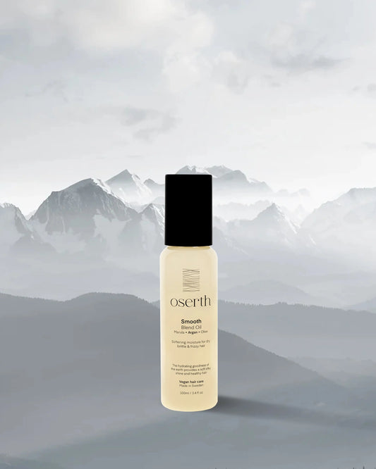 Oserth Smooth Collection – Vegan, sulfate-free haircare products designed to tame frizz, enhance shine, and leave hair silky smooth.