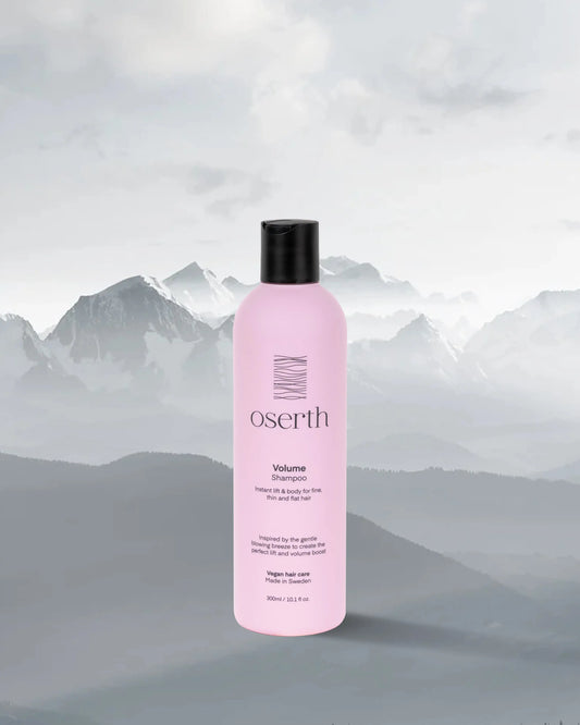 Oserth Volume Collection – Lightweight, vegan haircare products that add body, bounce, and natural volume to your hair.