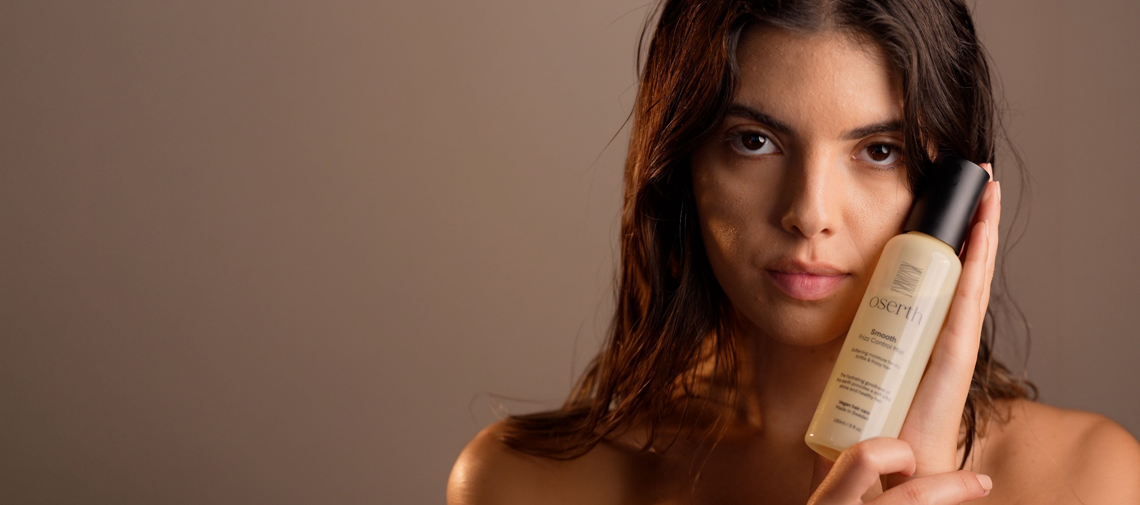 <p>Frizz-free hair starts here</p>