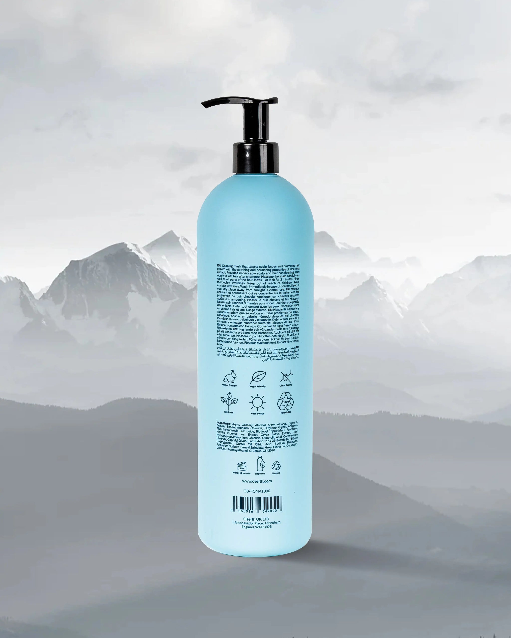 Oserth Fortify Collection – Strengthen and protect your hair with vegan, cruelty-free formulas designed to boost resilience and vitality.