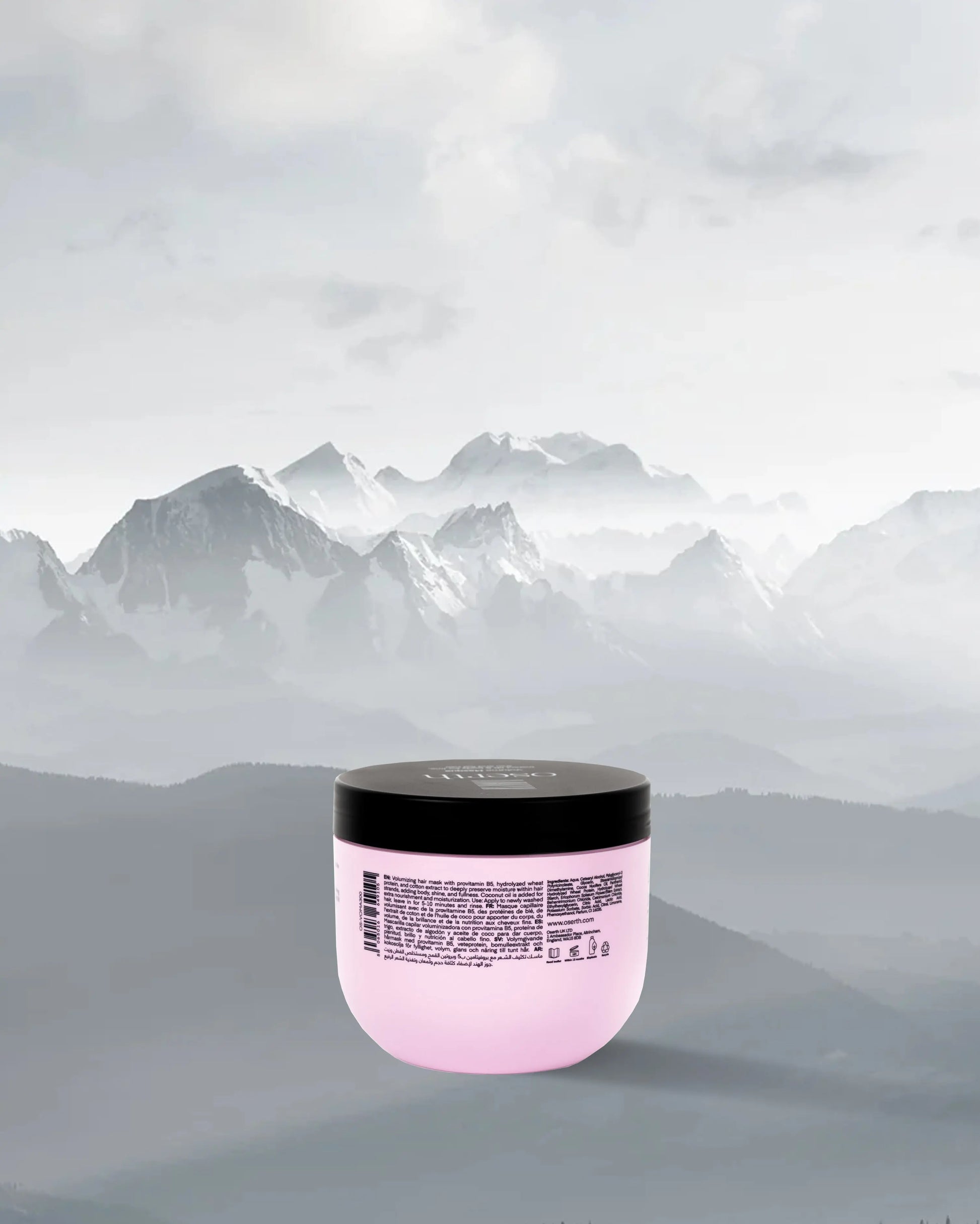 Oserth Volume Collection – Lightweight, vegan haircare products that add body, bounce, and natural volume to your hair.